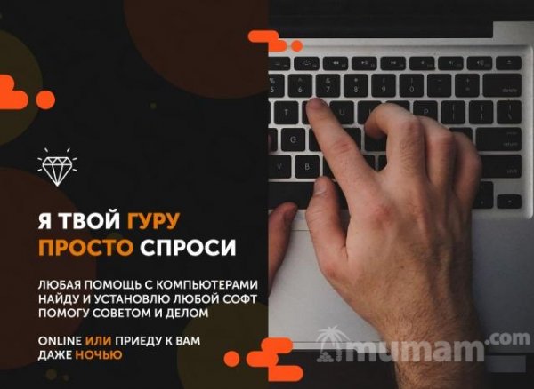 Гуру по компьютерным делам на дом или online