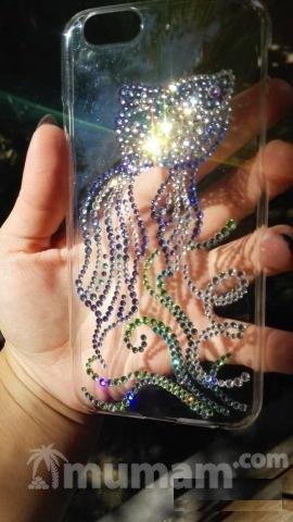 Оформление стразами swarovski, ручная роспись