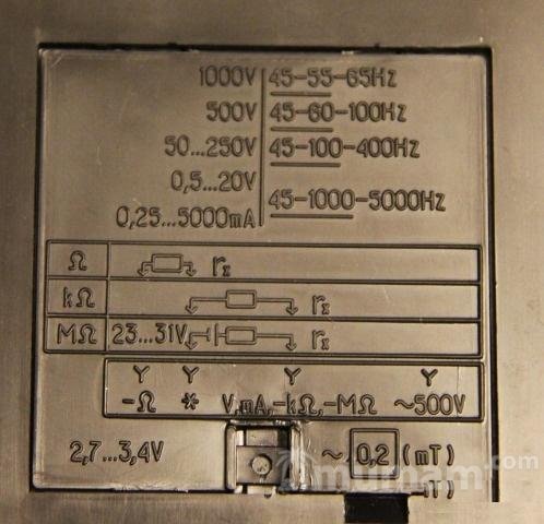 Тестер - измерительный прибор Ц 4317 М