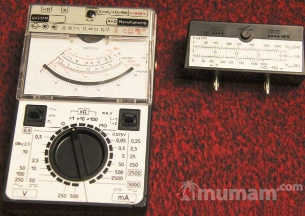 Тестер - измерительный прибор Ц 4317 М