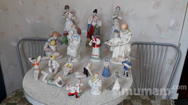 Фарфоровые статуэтки СССР