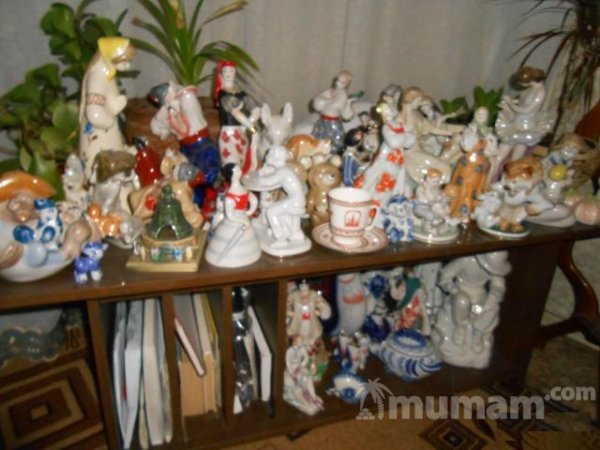 Одарка кума фарфоровая статуэтка